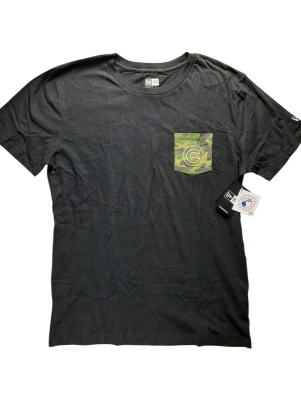 New Era Chicago Cubs Armed Special Forces Camo Pocket Tee NWT SZ L